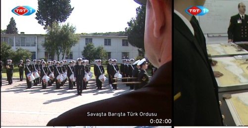 TRT'de yayınlanan haftalık militarist program: Savaşta ve Barışta Türk Ordusu