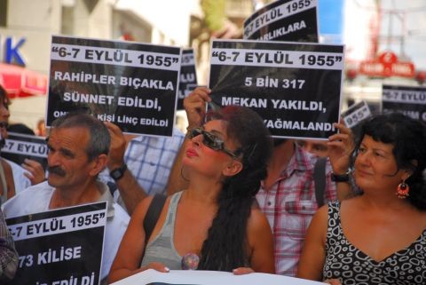 Taksim'de 6-7 Eylül Yürüyüşü