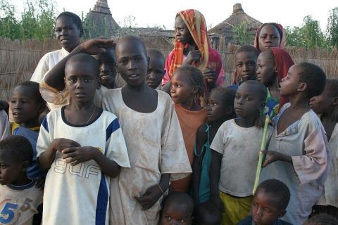 Darfur sınırında mülteci olmak