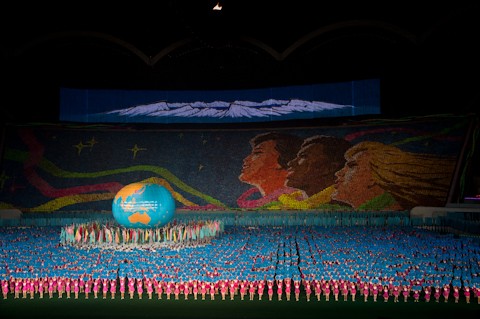 Arirang Gösterisi - Kuzey Kore