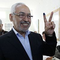 Ennahda Partisi lideri Raşid Gannuşi 