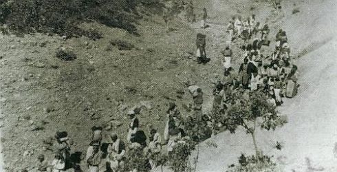 1938 Dersim Halvori'den katliama götürülenler