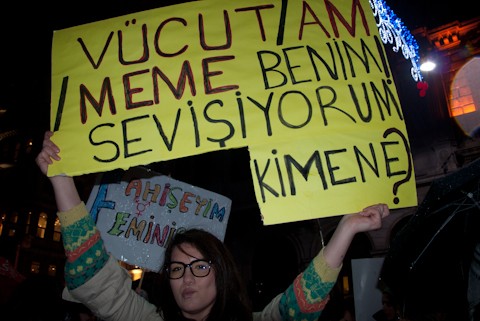 Taksim'de Feminist İsyan