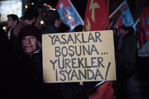 Ankara’da Sansüre Hayır Eylemi