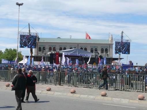 Kadıköy'den Beşiktaş'a 1 Mayıs