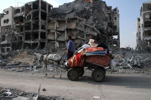 Gazze'den Ateşkes Sonrası Fotoğraflar