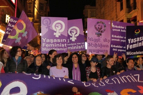 Fotoğraflarla 14. Feminist Gece Yürüyüşü