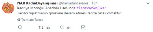 Liselilerden tacize karşı ders boykotu: #TacizVarSesÇıkar - Çocuk Odaklı Habercilik Kütüphanesi