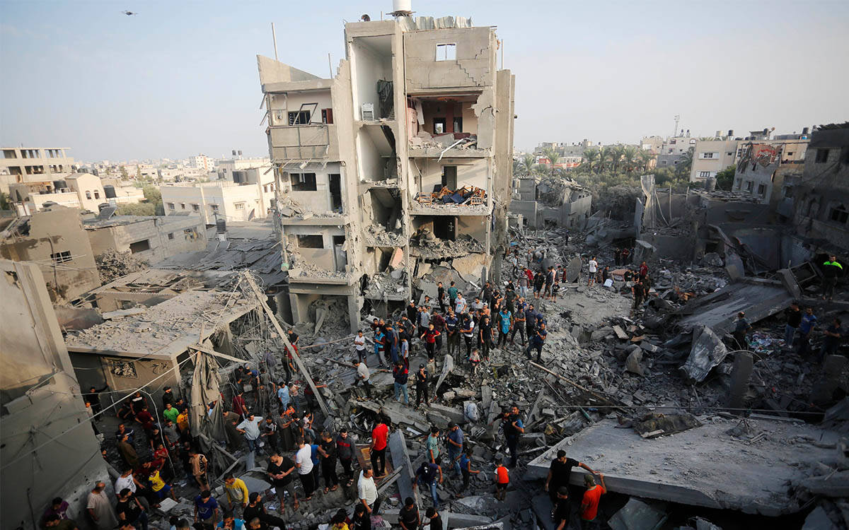 İnsanlığın gömüldüğü yer: Gazze