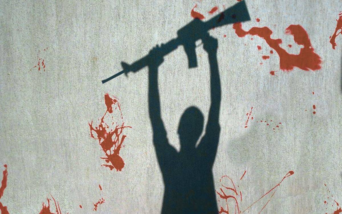 Bu görsel çarpıcı ve rahatsız edici bir etki yaratacak şekilde tasarlanmış; savaş, şiddet ve militarizme dair güçlü bir mesaj taşıyor.