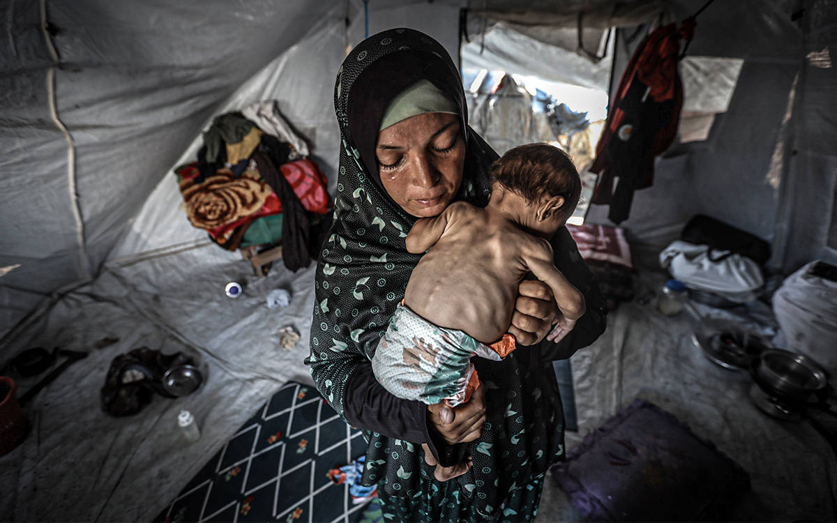 Su, süt, yiyecek ve Gazze