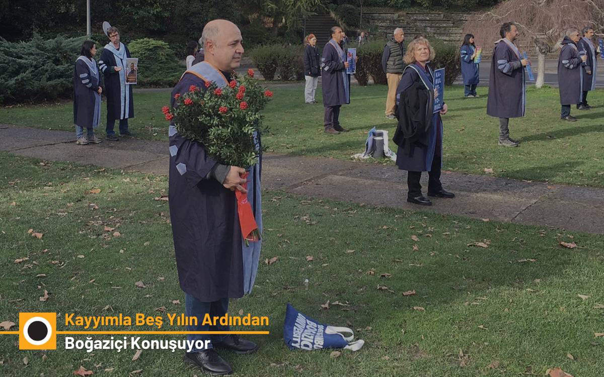Boğaziçi, Naci İnci konuşanı sindirmeye çalışsa da inadına konuşuyor