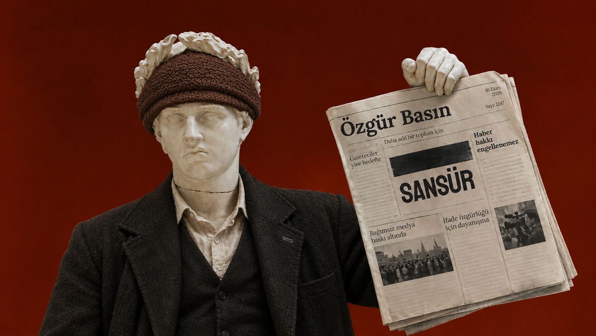 Okunacak olan da sansürlenen haberdir